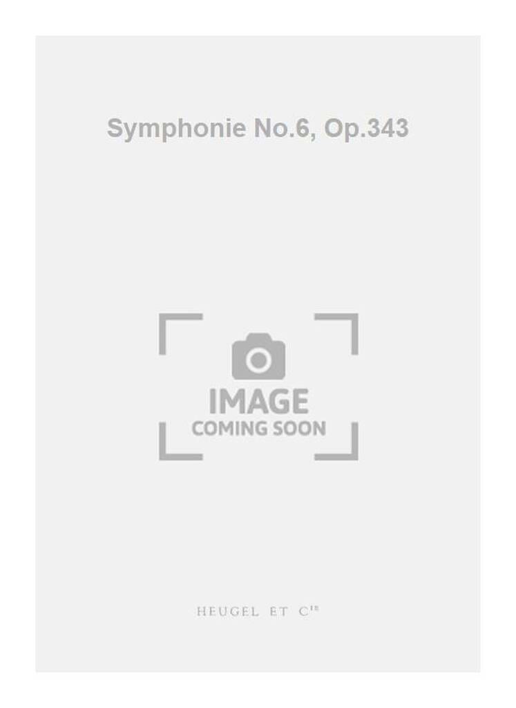Symphonie n° 6 - Conducteur MILHAUD Partition Petit format