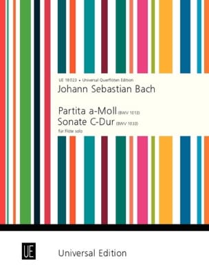 Partita a-moll BWV 1013 - Sonata C-Dur BWV 1033 - Flöte solo - BACH