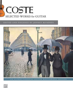 Selected Works for Guitar Napoléon Coste Partition Guitare