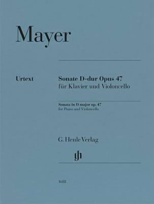 Parcourir les pages de Sonate pour violoncelle op. 47 - Emilie Mayer - Partition