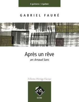 Après un Rêve FAURÉ Partition Guitare