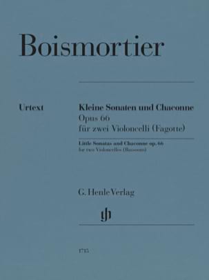 Parcourir les pages de Little Sonatas and Chaconne op. 66 - Joseph Bodin de Boismortier