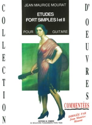 Etudes fort simples 1 et 2 Jean-Maurice Mourat Partition Guitare