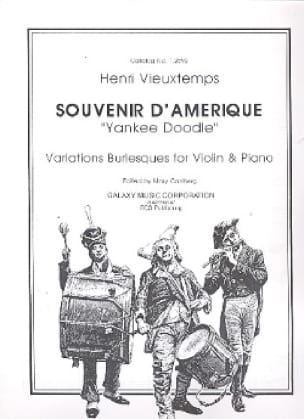 Souvenir d'Amérique - VIEUXTEMPS - Partition - Violon