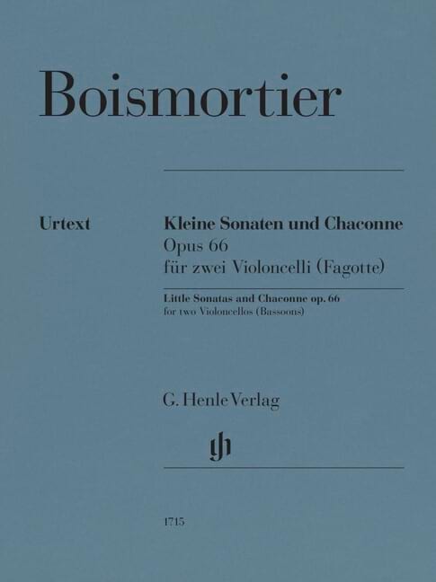 Little Sonatas and Chaconne op. 66 - Joseph Bodin de Boismortier
