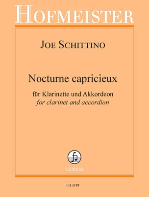 Nocturne capricieux Joe Schittino Partition Duos