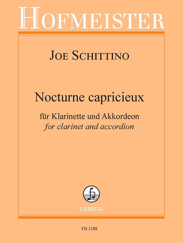 Nocturne capricieux Joe Schittino Partition Duos