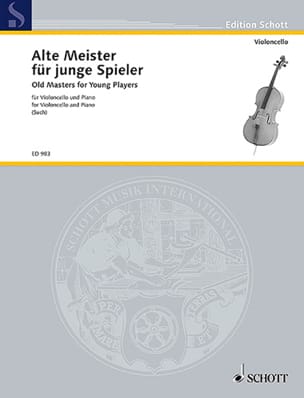 Alte Meister für junge Spieler - Cello - Percy Such - Partition