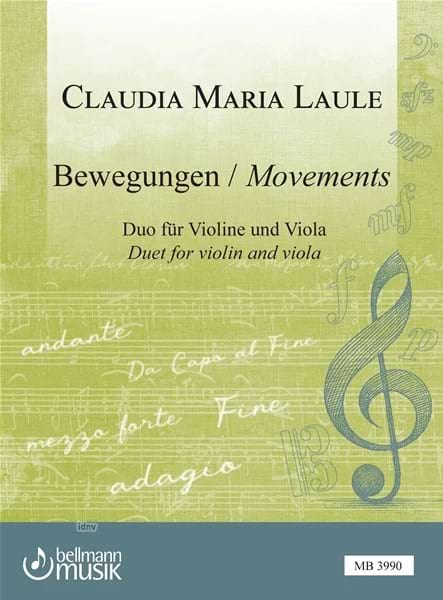 Bewegungen Claudia Maria Laule Partition Duos