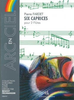 6 Caprices Pierre Fardet Partition Flûte traversière