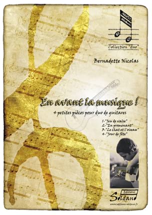 En avant la musique ! Bernadette Nicolas Partition Guitare