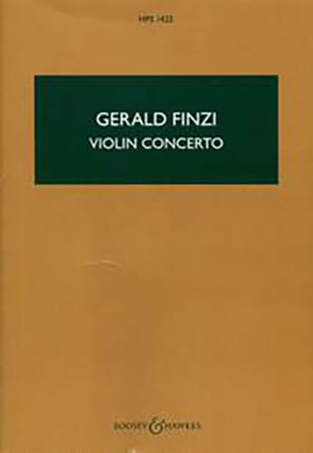 Concerto Pour Violon - Gerald Finzi - Partition - Grand format