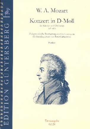 Concerto en Ré Min. Kv 466 MOZART Partition Grand format