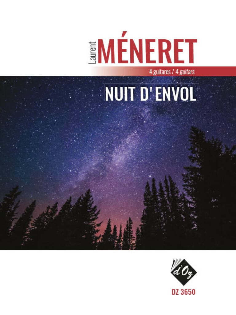 Nuit d'envol Méneret Laurent Partition