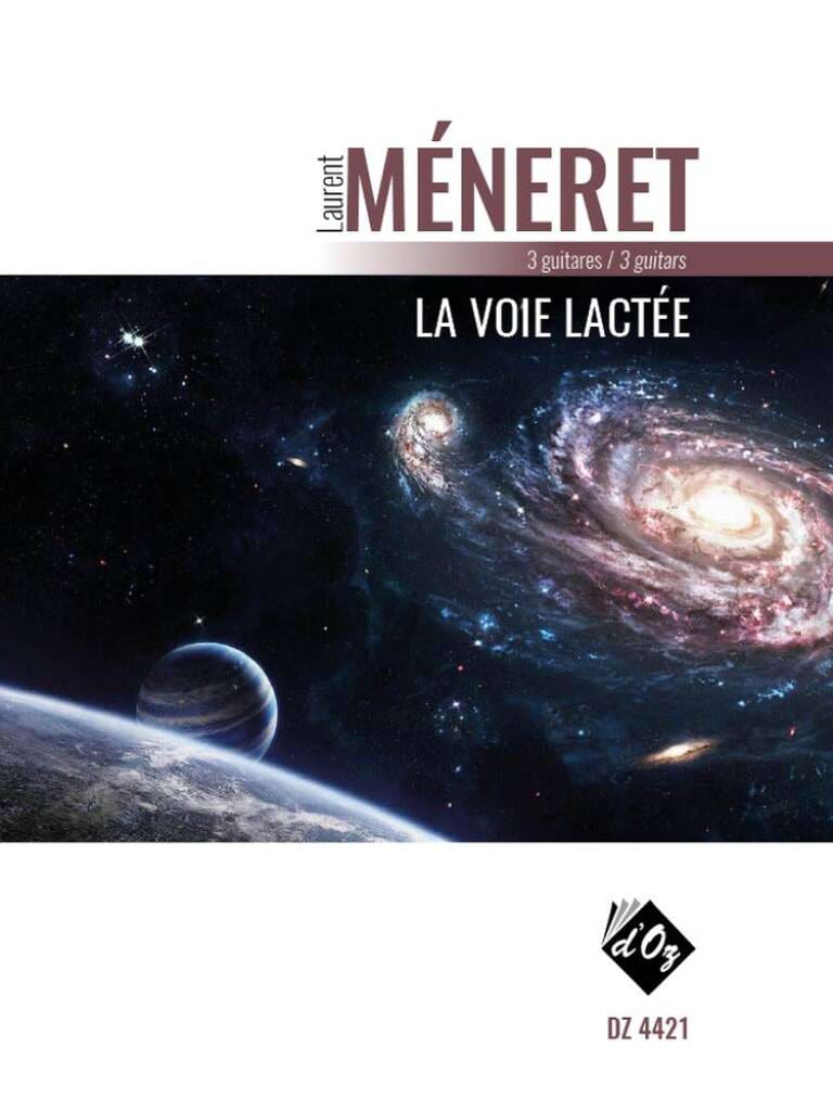 La voie lactée Méneret Laurent Partition