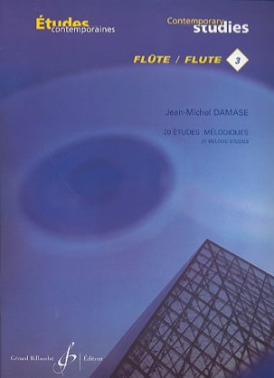 20 Etudes Melodiques Vol. 3 - Flûte - Jean-Michel Damase - Partition