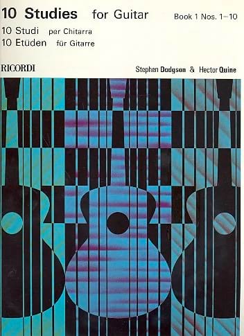 10 Studies Dodgson Stephen / Quine Hector Partition Guitare