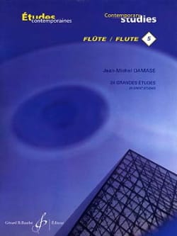 24 Grandes études - Flûte - Jean-Michel Damase - Partition