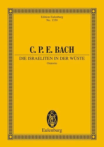 Die Israeliten in der Wüste Wq 238 - Carl Philipp Emanuel Bach