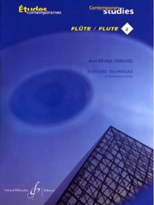 25 Etudes techniques - Flûte - Jean-Michel Damase - Partition