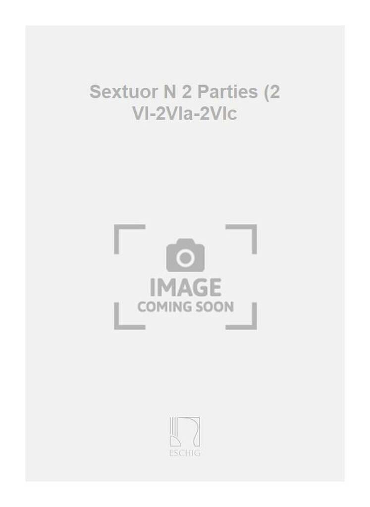 Sextuor - Parties Alexandre Tansman Partition Sextuors