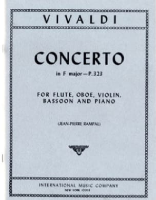 Concerto in F major P. 323 - Flute oboe violin bassoon piano - VIVALDI