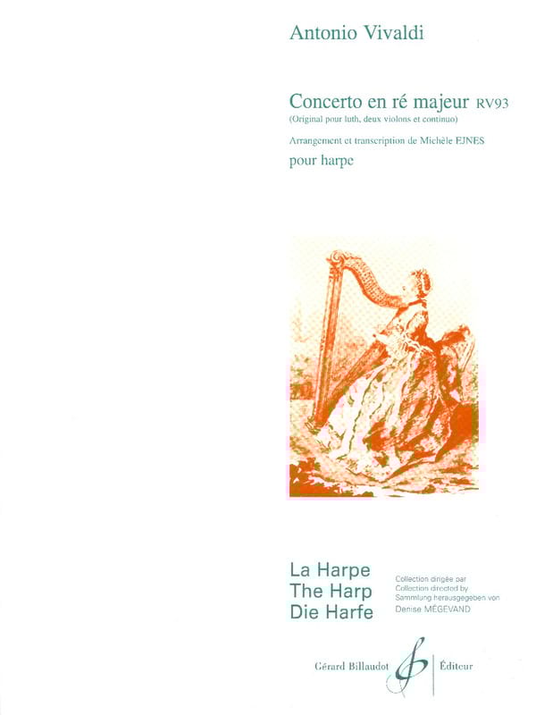 Concerto en ré majeur RV 93 VIVALDI Partition