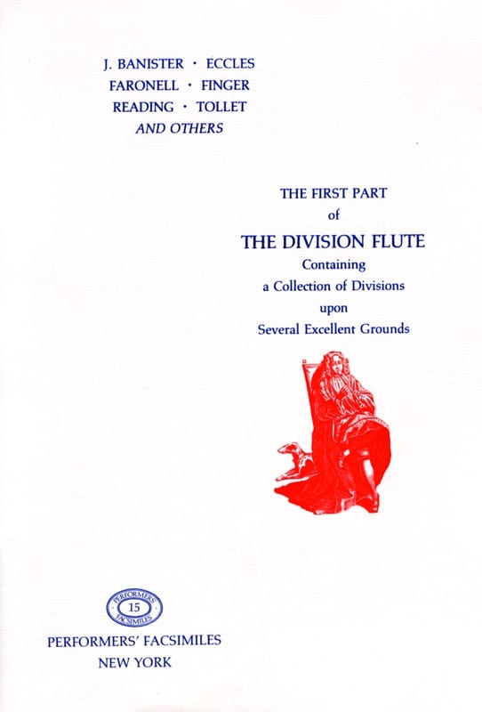 The First Part Of The Division Flûte Partition Flûte traversière