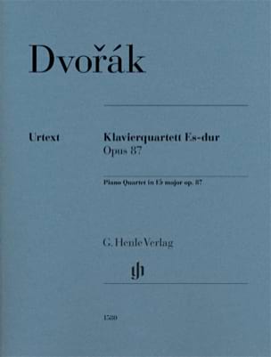 Parcourir les pages de Quatuor avec piano en Mi bémol majeur op. 87 - Antonin Dvorak