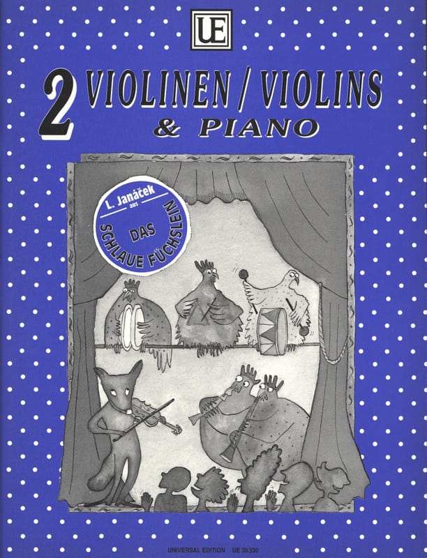 Das Schlaue Füchslein JANACEK Partition Violon