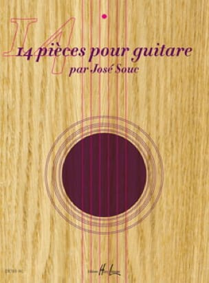 14 Pièces Pour Guitare José Souc Partition Guitare