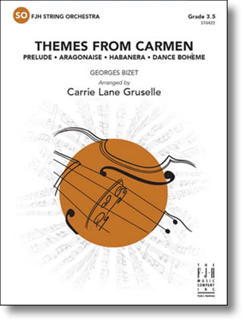 Themes form Carmen Georges Bizet Partition