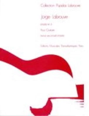Etude n° 2 Jorge Labrouve Partition Guitare