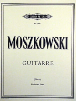 Guitarre op. 45 n° 2 Moritz Moszkowski Partition Violon