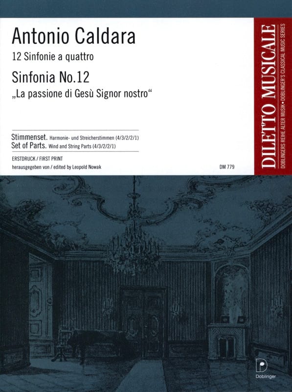 Sinfonia No. 12 h-moll CALDARA Partition