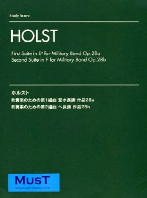 2 Suites, op. 28a et 28b - HOLST - Partition - Grand format