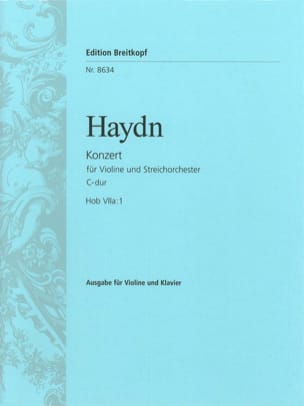 Violinkonzert C-Dur Hob. 7a : 1 HAYDN Partition Violon
