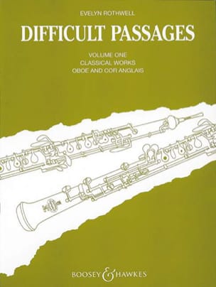 Difficult passages - Volume 1 - Oboe / Cor anglais - Evelyn Rothwell