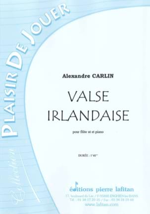 Valse irlandaise - Flûte Alexandre Carlin Partition Flûte traversière