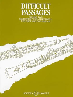Difficult passages - Volume 2 - Oboe / Cor anglais - Evelyn Rothwell