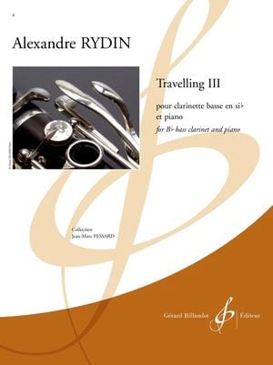 Travelling III Alexandre Rydin Partition Clarinette