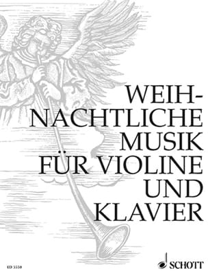 Weihnachtliche Musik Curt Böhme Partition Violon