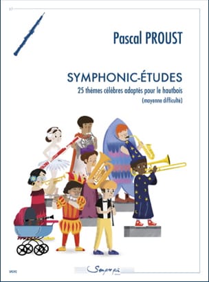 Symphonic-Etudes - Hautbois Pascal Proust Partition Hautbois