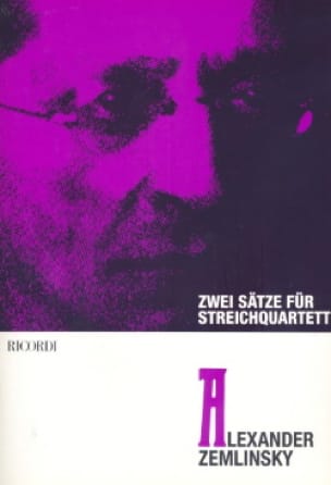 Zwei Sätze für Streichquartett - Partitur - Alexander von Zemlinsky