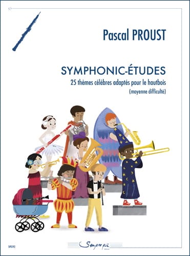 Symphonic-Etudes - Hautbois Pascal Proust Partition Hautbois