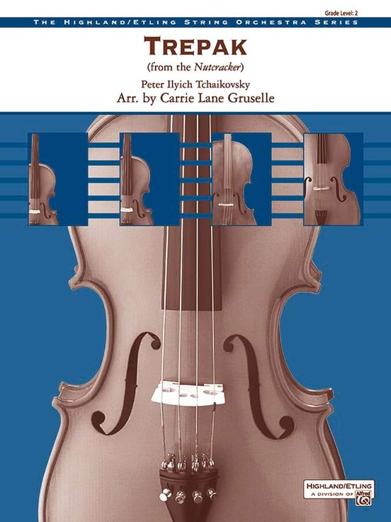 TREPAK - score and parts - Tchaikovsky Piotr Illitch / arr. Gruselle