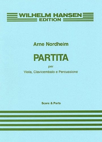 Partita - Viola clavicembalo e percussione - Score + Parts