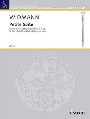 Petite Suite - Flûte Jörg Widmann Partition Flûte traversière