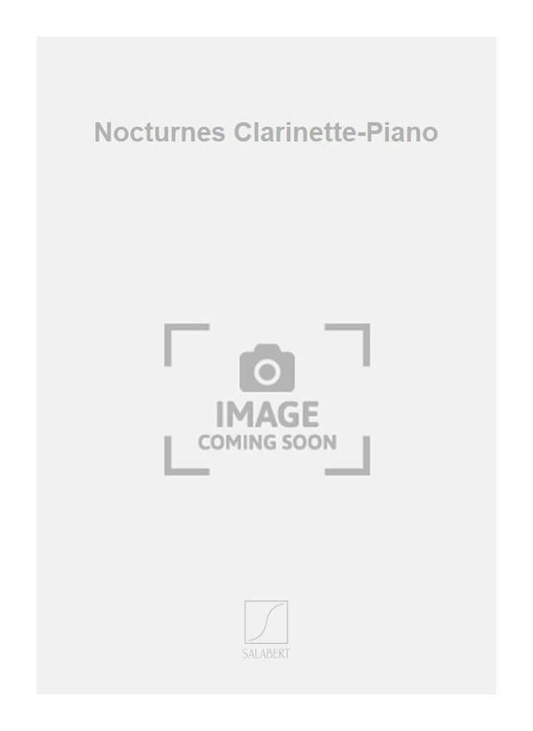 Nocturnes André Boucourechliev Partition Clarinette