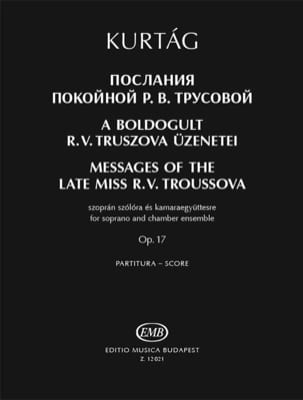 Messages of the late miss R.V. Kurtag Partition Grand format